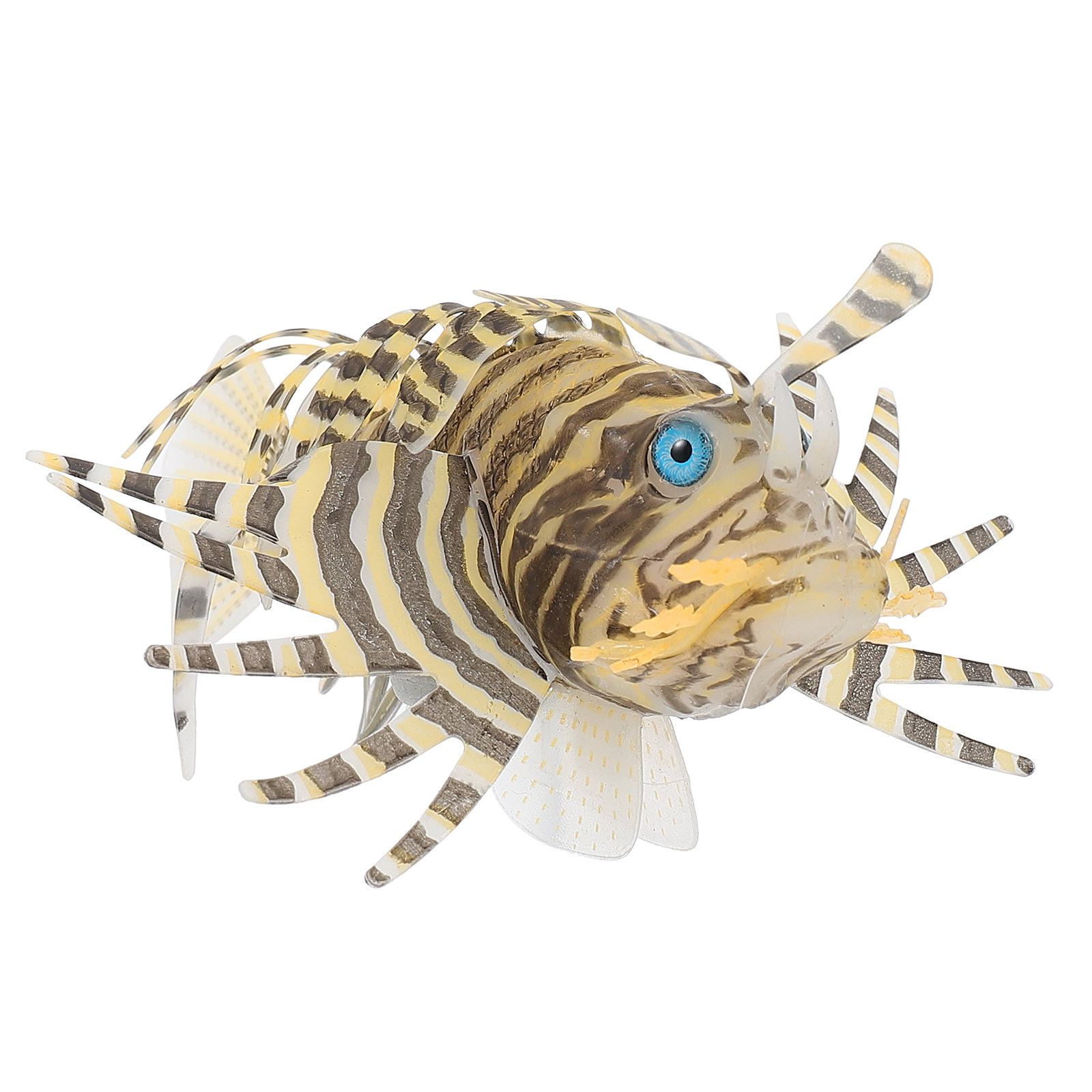 Fish Aquarium Home - 1 ชิ้น ของตกแต่งตู้ปลาซิลิโคนรูปปลา ดีไซน์สร้างสรรค์ จำลองปลาเสมือนจริง ของตกแต่งตู้ปลา
