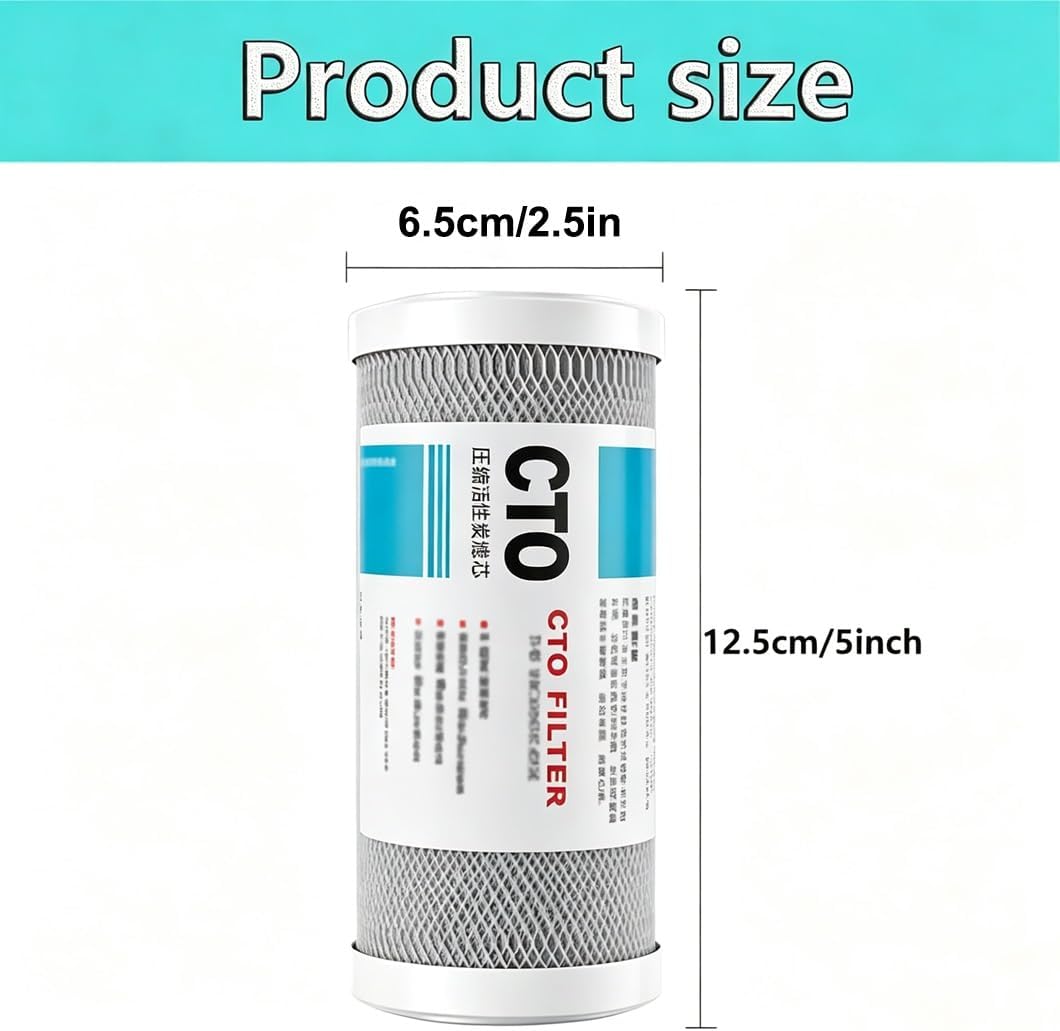 4 ชิ้น ไส้กรองคาร์บอนบล็อก CTO - Fish Tank Filter บทวิจารณ์และราคา