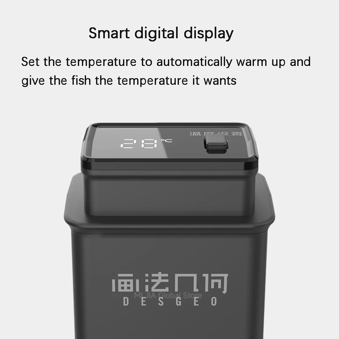 MIJIA DESGEO ฮีตเตอร์อัจฉริยะส - Xiaomi Aquarium Fish Tank บทวิจารณ์และราคา
