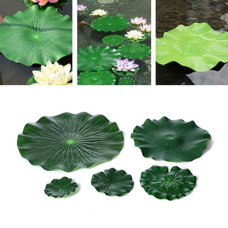ใบบัวประดิษฐ์ ปี 2026 สำหรับตก - Fish Aquarium Home บทวิจารณ์และราคา