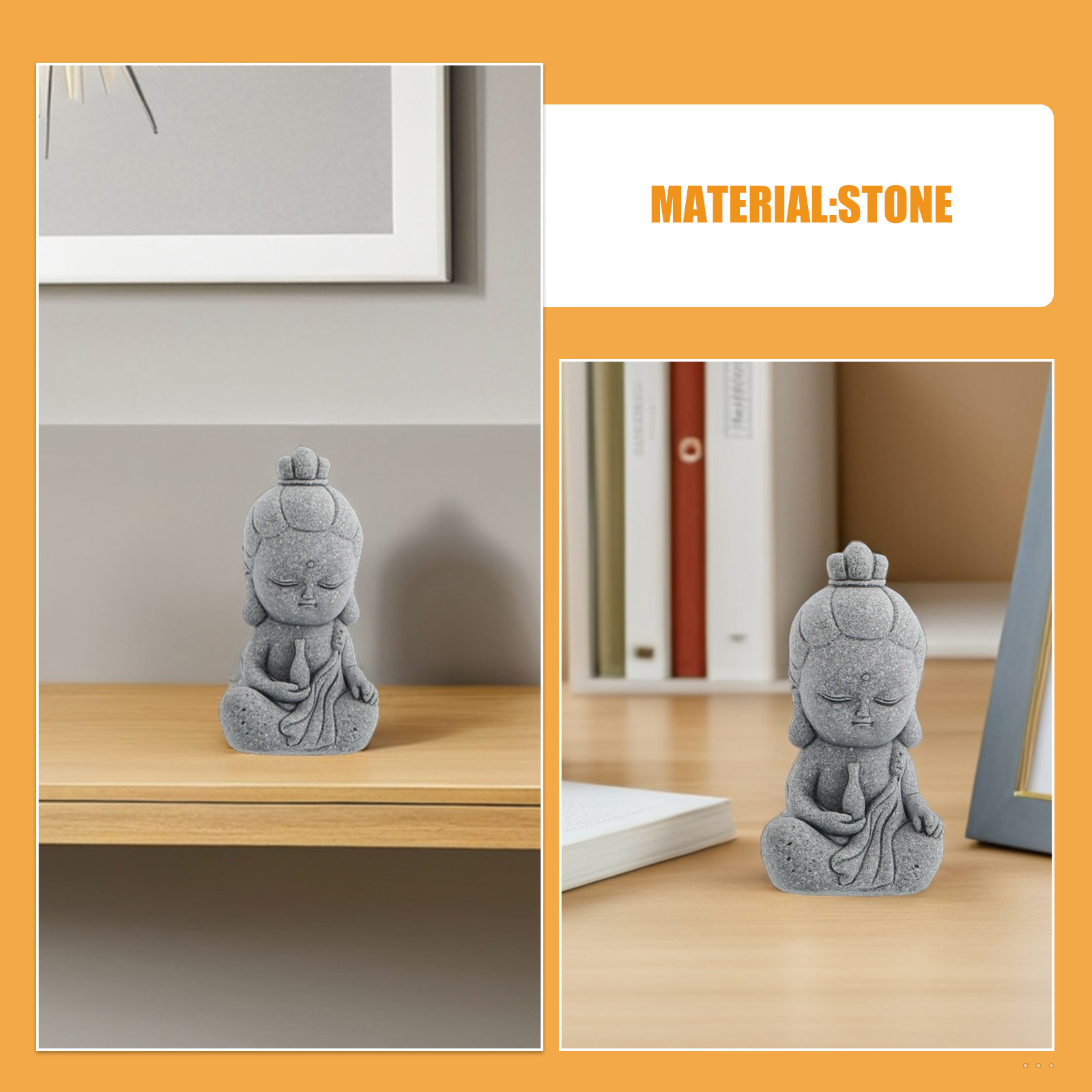 พระกวนอิมขนาดเล็ก รูปปั้นหินทร - Aquarium Decor บทวิจารณ์และราคา