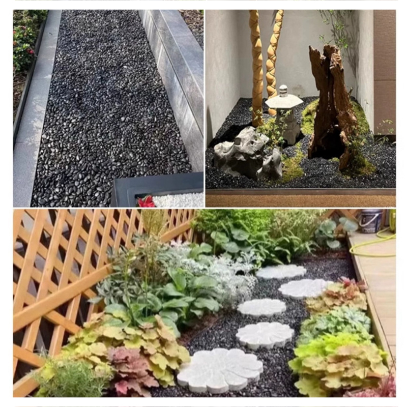 หินแม่น้ำขัดเงาสีขาวและดำ 200g - Fish Tank Gravel บทวิจารณ์และราคา