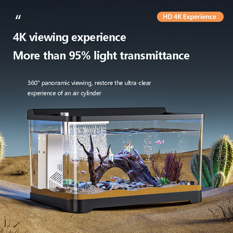 ABS ตู้ปลาขนาดเล็กปลากัดชุดเริ - Betta Fish Tank บทวิจารณ์และราคา