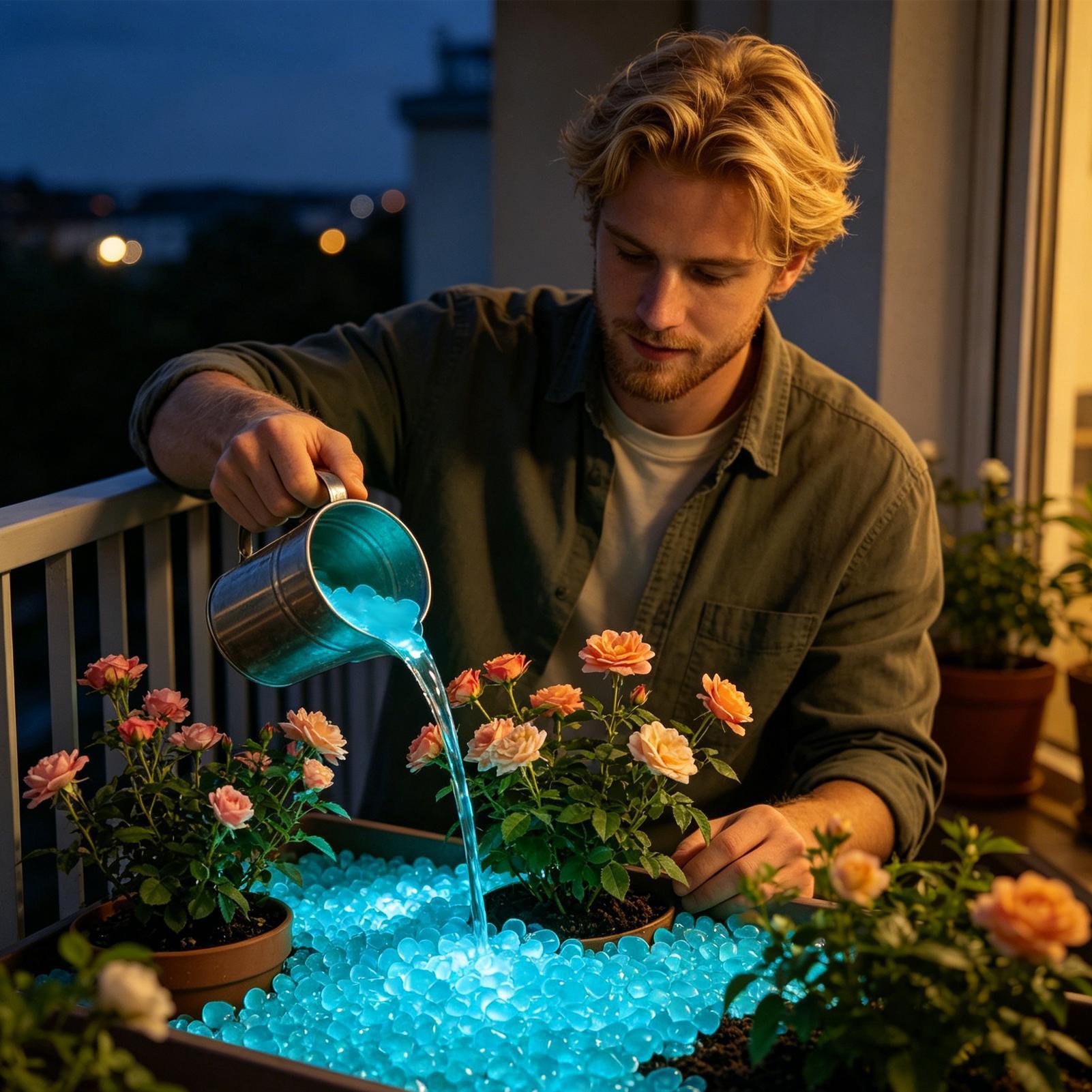 หินเรซิ่นเรืองแสง 300 ชิ้น สำห - Fish Tank Gravel บทวิจารณ์และราคา