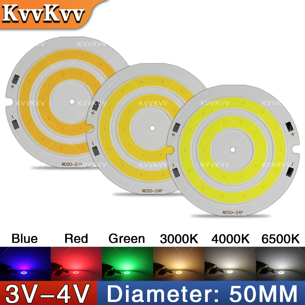 3V 4V รอบ COB หลอดไฟ LED อะไหล - Aquarium Light บทวิจารณ์และราคา