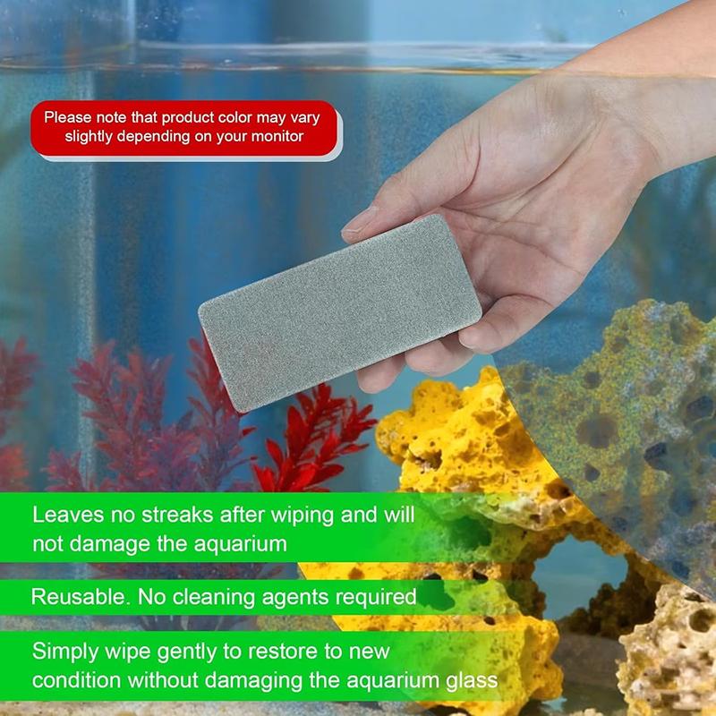 2/4 ชิ้น แปรงฟองน้ำสองด้านสำหร - Aquarium Fish Tank บทวิจารณ์และราคา
